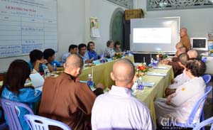 Ho Chi Minh city: Save the Children International meets with management board of Buddhist Leadership Initiative